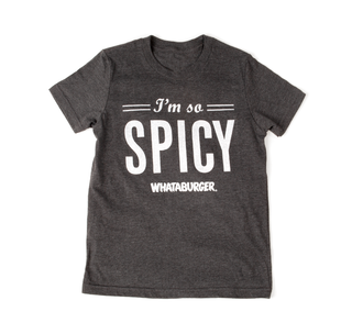 View Black I'm So Spicy Youth Tee 